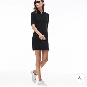 Women's Polo dress in stretch cotton